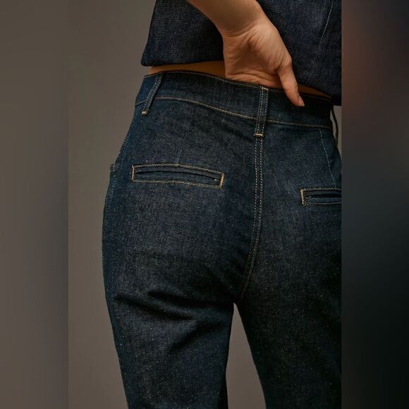 Anthropologie Pilcro Clean Rinse High-Rise Flare Jeans Size 26 - Picture 5 of 7